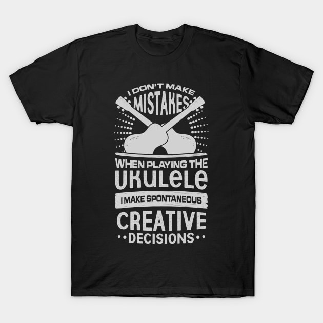 Funny Ukulele Player Gift T-Shirt by Dolde08